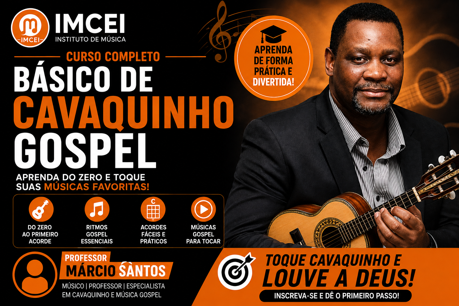 Cavaquinho Gospel - Iniciante