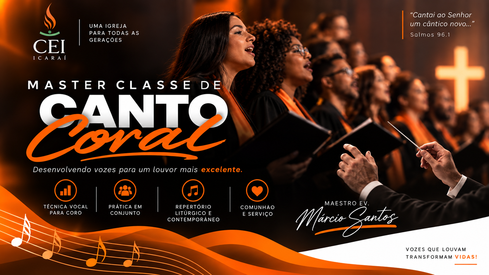Master Class de Canto Coral